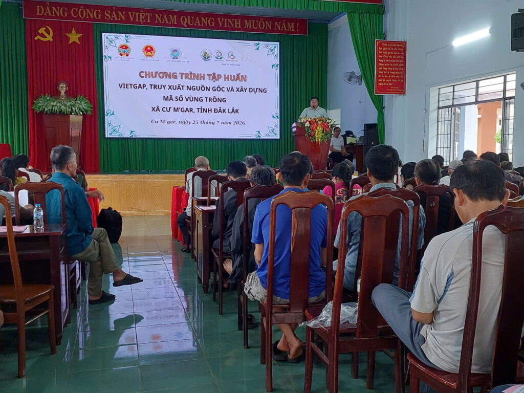 Tập Huấn VietGAP, Truy Xuất Nguồn Gốc Và Xây Dựng Mã Số Vùng Trồng Tại Xã Cư M’gar