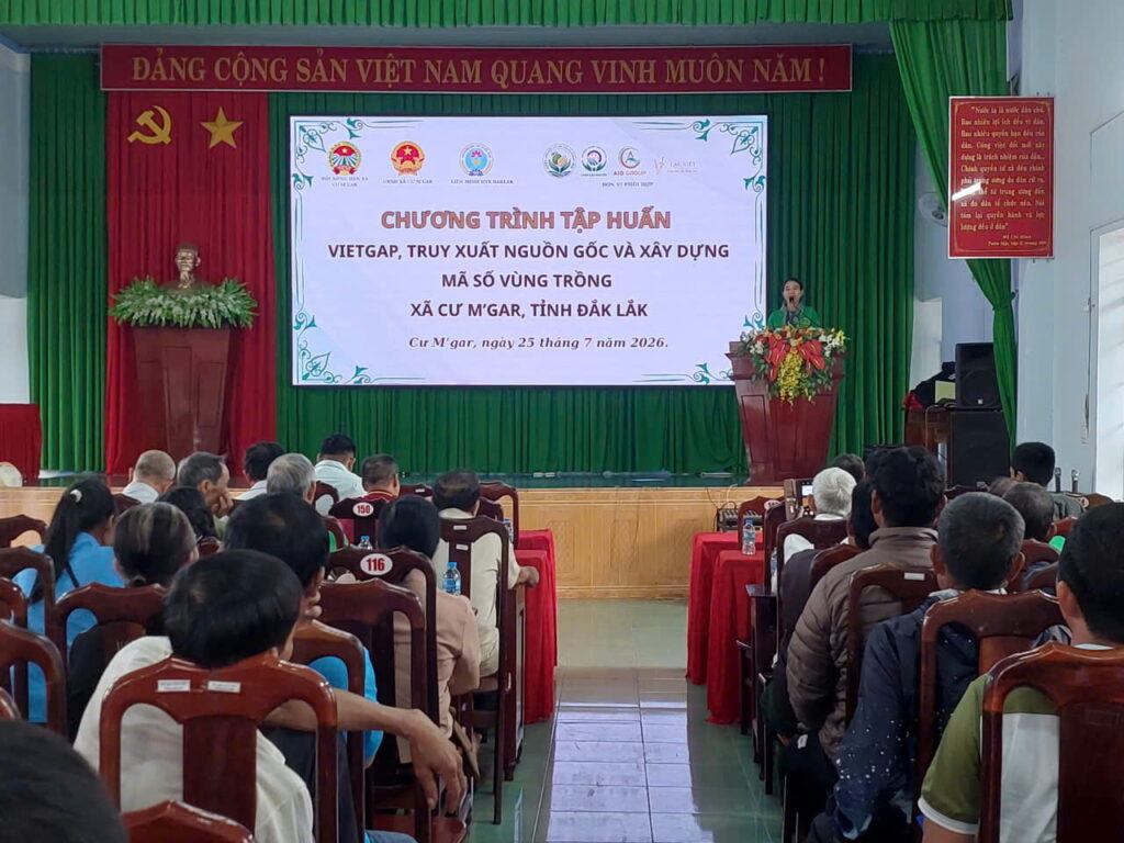 Tập Huấn VietGAP, Truy Xuất Nguồn Gốc Và Xây Dựng Mã Số Vùng Trồng Tại Xã Cư M’gar