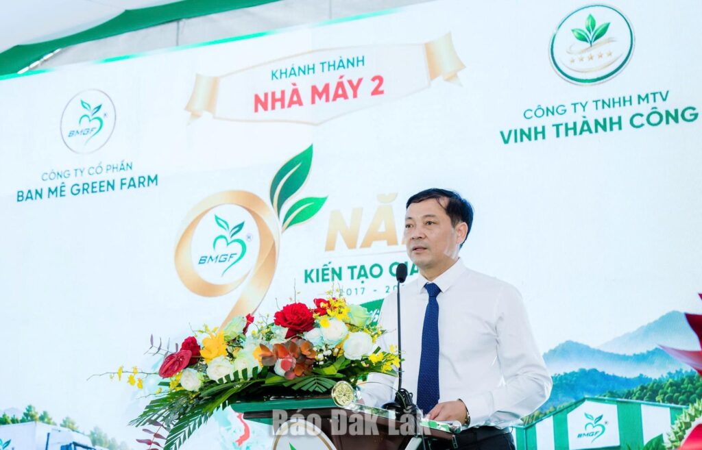 Ban Mê Green Farm Khánh Thành Nhà Máy Cấp Đông - Chế Biến Nông Sản Xuất Khẩu